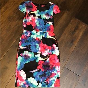 Betsey Johnson floral sheath dress